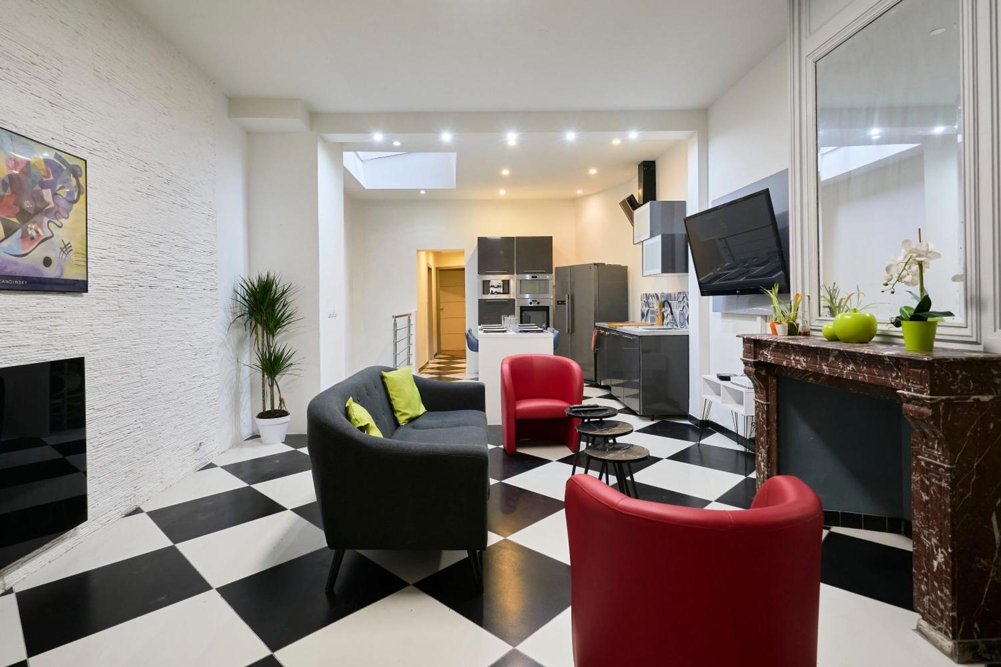 Maison Au Coeur De Espace Detente Baby-foot Appartement Lille