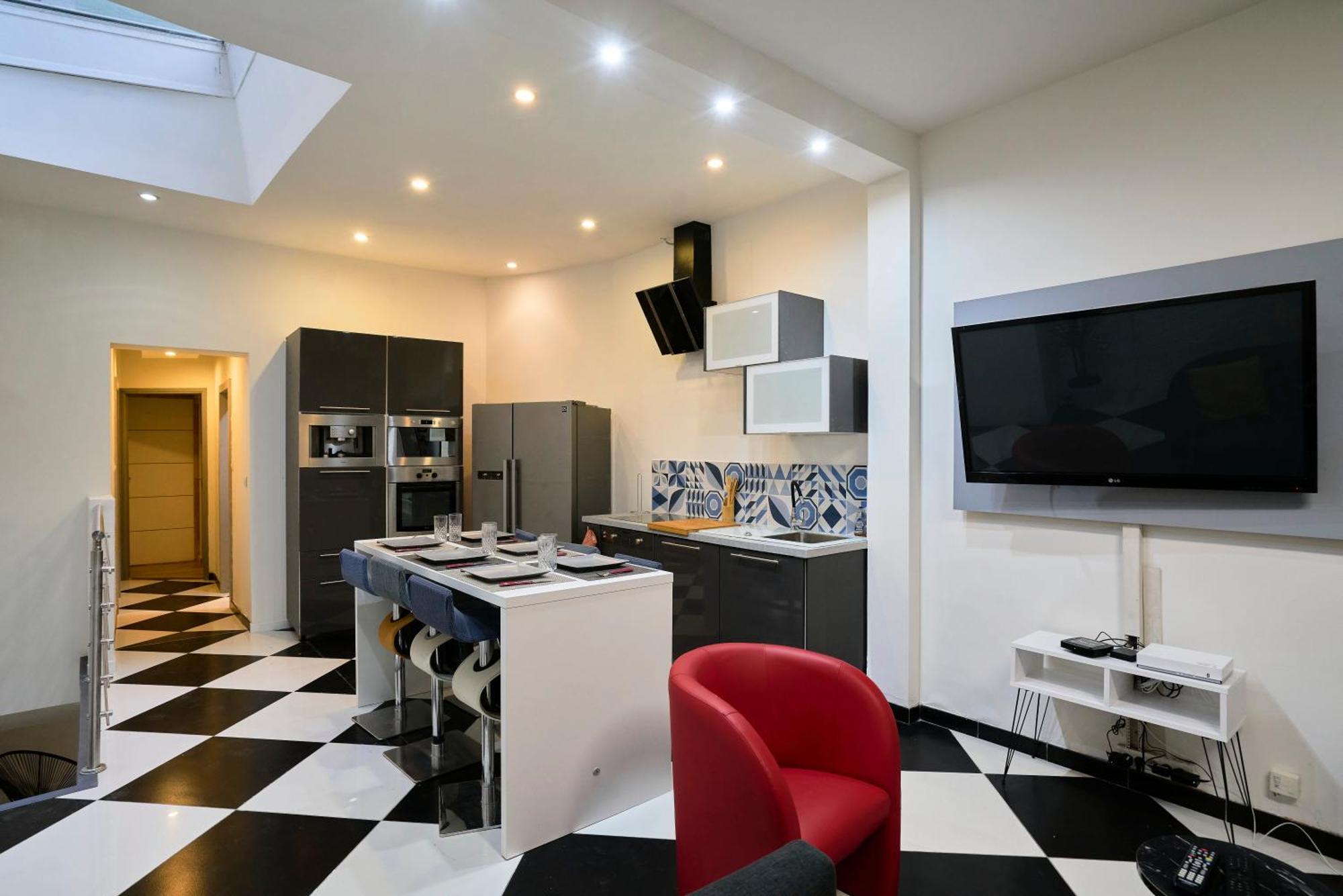 Maison Au Coeur De Espace Detente Baby-foot Appartement